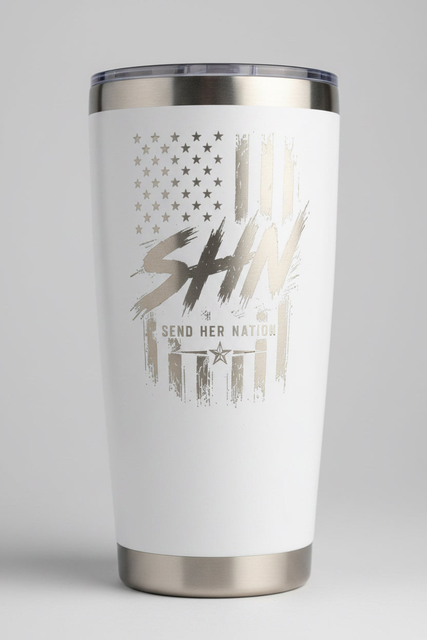 SHN Custom Engraved Stainless Steel Tumbler